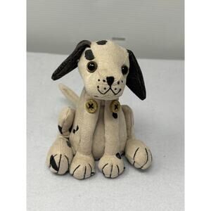 Puppy Paperweight Doorstop Bones Dog Dalmatian Dora Designs Coldwater Creek
